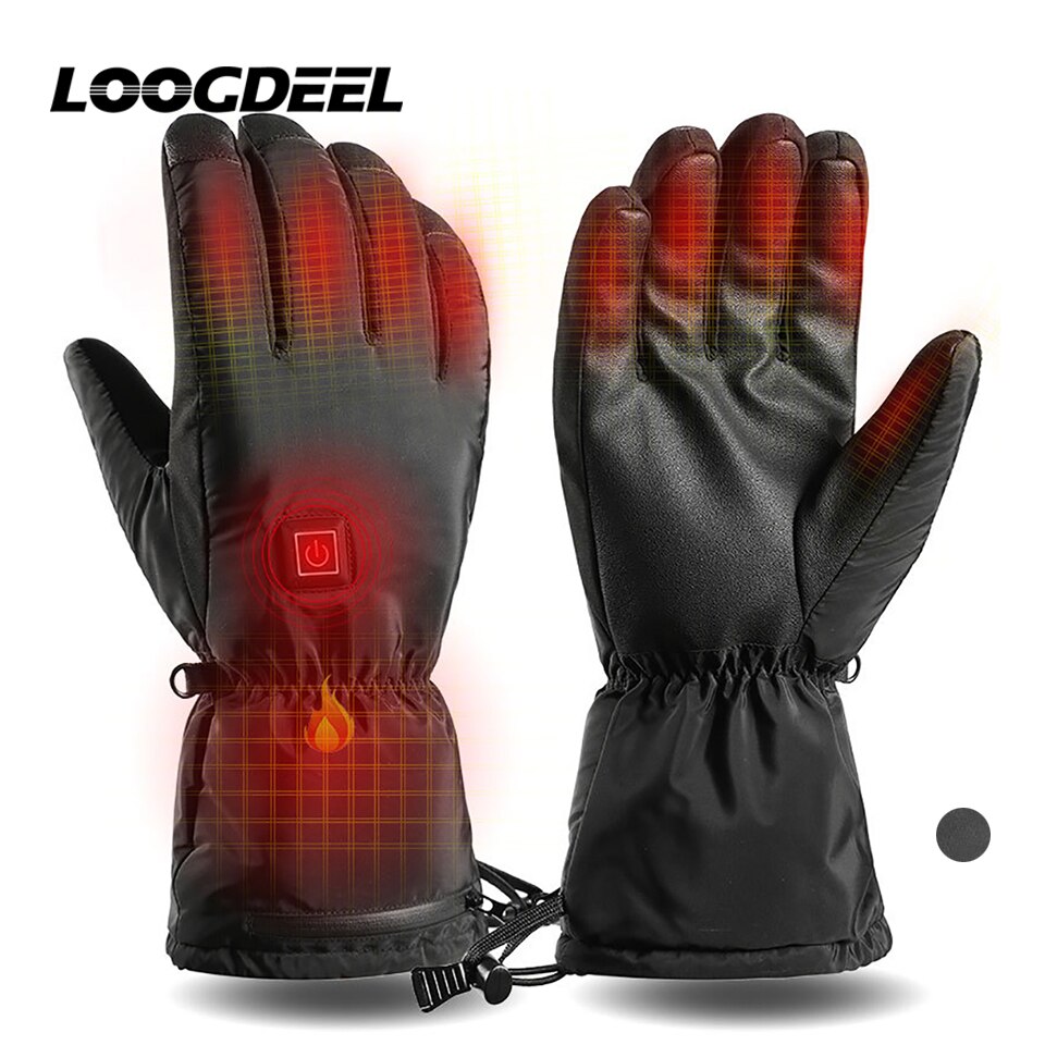 LOOGDEEL Electric Thermal Gloves UniWinter Warm..